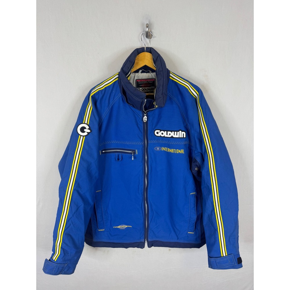 Vintage Goldwin International Collection Ski Jacket Blue G-2000E Mens XL Racing